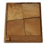 Magasin de casse-têtes en bois, la maison JBD vous présente le Trésor 2D. Tentez d’insérer le petit carré dans le cadre avec les 4 grands carrés. Casse-tête difficile. Satisfait ou remboursé.