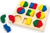 Boutique de jouets en bois, JBD vous présente ses puzzles en bois de chez Legler, le puzzle de géométrie. Expédition sous 24h, frais de port offert. Satisfait ou remboursé.