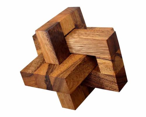 Magasin de casse-têtes en bois, la maison JBD vous présente Fuji, un puzzle de 3 pièces qui vous rendra fou, vous et vos proches. Casse-tête pas trop difficile.