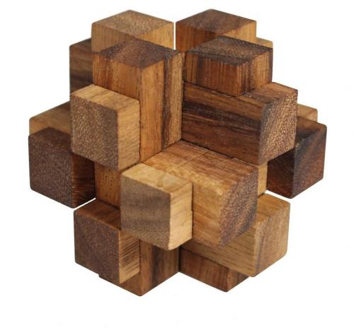 Boutique de jouets en bois, JBD vous présente ses casse-têtes en bois, le puzzle 3D 12 pièces. Expédition sous 24h, frais de port offert. Satisfait ou remboursé.