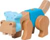 Magasin de jouet en bois, JBD vous présente ses jeux de construction en bois de chez Legler, l'hippopotame transformable. Frais de port offert dès 39€ d'achat.