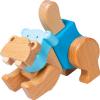 Magasin de jouet en bois, JBD vous présente ses jeux de construction en bois de chez Legler, l'hippopotame transformable 3. Frais de port offert dès 39€ d'achat.
