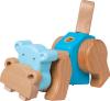 Magasin de jouet en bois, JBD vous présente ses jeux de construction en bois de chez Legler, le kit hippopotame transformable. Frais de port offert dès 39€ d'achat.