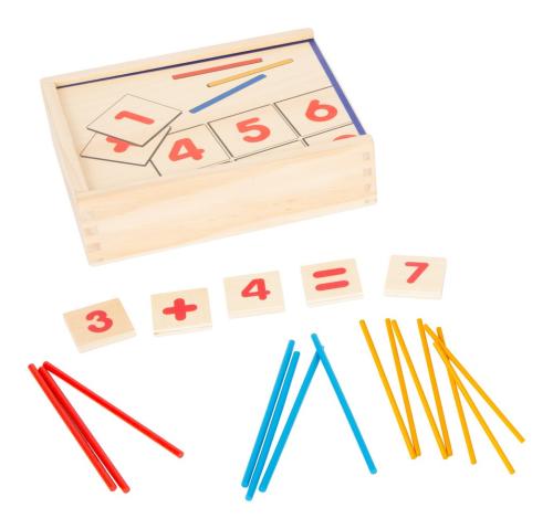 Magasin de jouets en bois, la maison JBD vous présente ses jouets éducatifs en bois, le coffret d’initiation au calcul, pour apprendre les maths tout en s’amusant. Satisfait ou remboursé