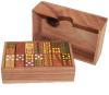 Magasin de jouets en bois, la maison JBD vous présente ses jeux de société en bois, le coffret de dominos double-neuf, 56 pièces pour plus de possibilités de jeux. Satisfait ou remboursé.
