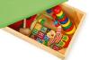 Magasin de jouets en bois, JBD vous présente ses jeux en bois de chez Legler, le coffre à jouets rempli de 6 jeux. Frais de port offert dès 39€ d'achat.