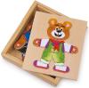 Boutique de jouets en bois, JBD vous présente ses jouets créatifs en bois de chez Legler, l'ours Nico à habiller. Expédition sous 24h, frais de port offert. Satisfait ou remboursé.