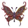 Puzzle exceptionnel en bois représentant un magnifique papillon, avec des pièces uniques découpées sur le thème des insectes. Satisfait ou remboursé.