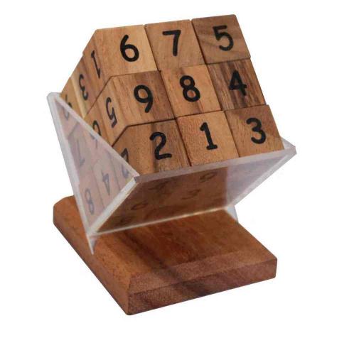 Magasin de casse-têtes en bois, la maison JBD vous présente le sudoku 3D. Retrouver ce jeu incontournable dans sa version 3D en bois. Satisfait ou remboursé.