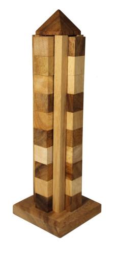 Boutique de jouets en bois, JBD vous présente ses casse-têtes en bois, la tour de Babel. Expédition sous 24h, frais de port offert. Satisfait ou remboursé.