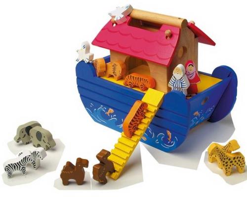 Boutique de jouets en bois, JBD vous présente ses jouets d'imagination en bois de chez Legler, l'arche de Noé, un bateau en bois avec animaux. Expédition sous 24h, frais de port offert. Satisfait ou remboursé.
