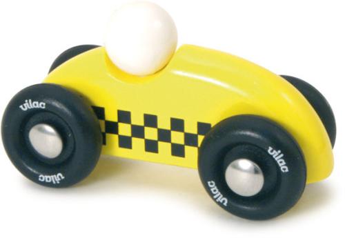 Boutique de jouets en bois, JBD vous présente ses jouets d'imagination en bois de chez Vilac, la Mini voiture de rallye checkers. Expédition sous 24h, frais de port offert. Satisfait ou remboursé.
