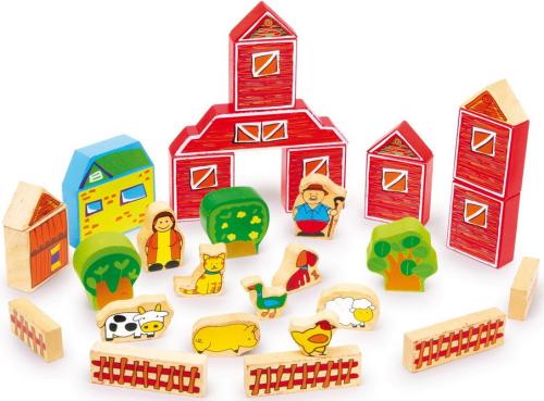 Boutique de jouets en bois, JBD vous présente ses jouets de construction en bois de chez Legler, la ferme à construire. Expédition sous 24h, frais de port offert. Satisfait ou remboursé.