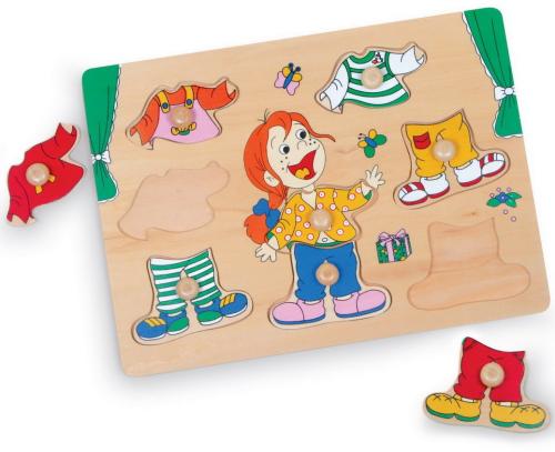 Boutique de jouets en bois, JBD vous présente ses puzzles en bois de chez Legler, habiller Lotte. Expédition sous 24h, frais de port offert. Satisfait ou remboursé.