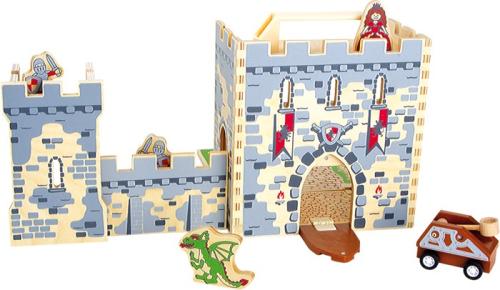 Boutique de jouets en bois, JBD vous présente ses jouets d'imagination en bois de chez Legler, le château fort en valise. Expédition sous 24h, frais de port offert. Satisfait ou remboursé.
