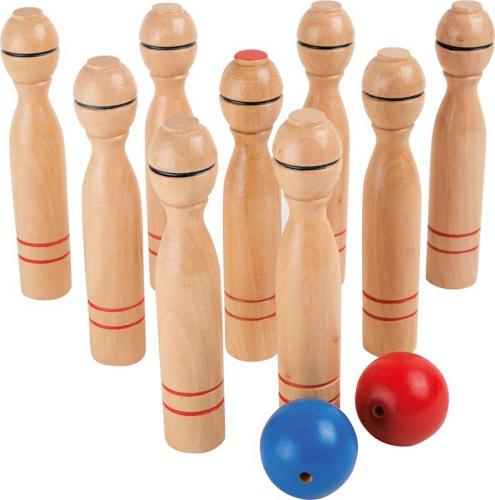 Magasin de jouets en bois, JBD vous présente ses jeux d'adresse en bois de chez small foot, le jeu de quilles en bois. Frais de port offert dès 39€ d'achat.
