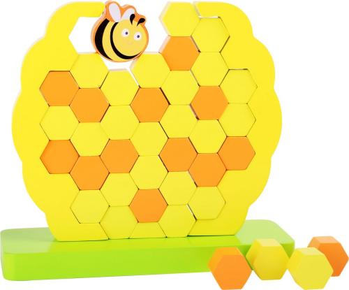 Les abeilles travaillent dur et il va falloir les aider à construire leur ruche. Ce jeu d'adresse très coloré mettra vos nerfs à rude épreuve.
